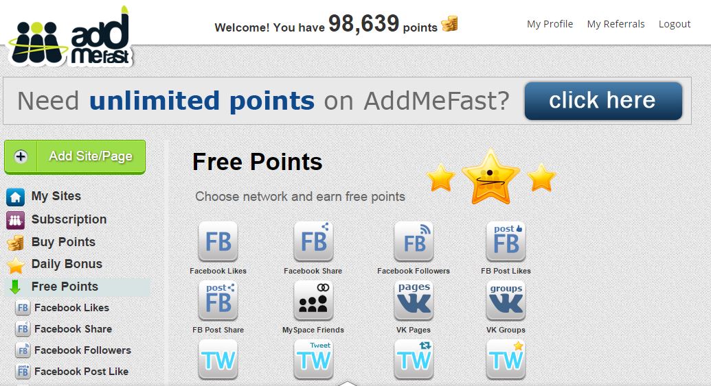 AddmeFast Bot GET UNLIMITED POINTS for 5 SEOClerks