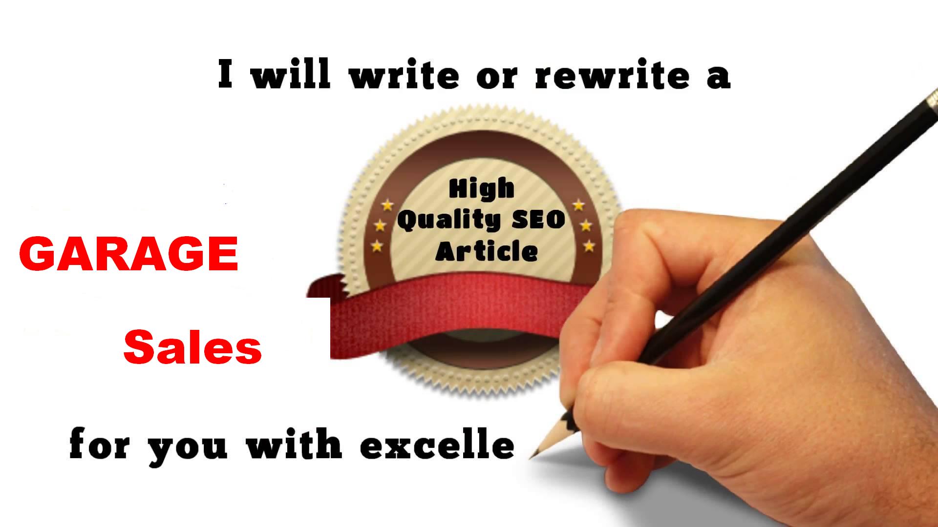 SEO Article Ghost Writer  - Become Your SEO Premium Article GHOST Writer For Your Blog Or Website - Guaranteed