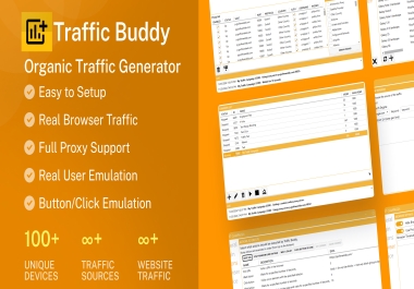 Traffic Buddy - Generate Unlimited Organic Traffic Bot Generator View