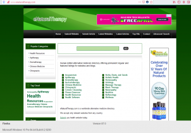 Add your website/blog to Alternative Medicine Directory