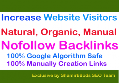 Safe 100 Nofollow Backlinks To Increase Website Visitors
