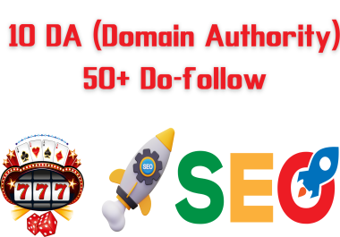 I will provide 10 DA 50+ do-follow backlinks for organic SEO success