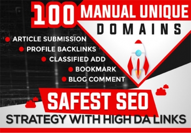100+ Do-Follow PR5-PR9 DA 30 -70+ High Domain Authority GOOGLE Backlinks
