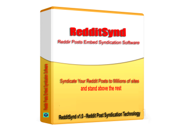 RedditSynd - Reddit Content Embed Syndication Software