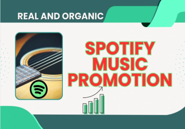 03 Month Unlimited Premium Organic Promotion for Music Growth - SEO Updated