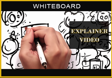 I will Create a Whiteboard Explainer Video