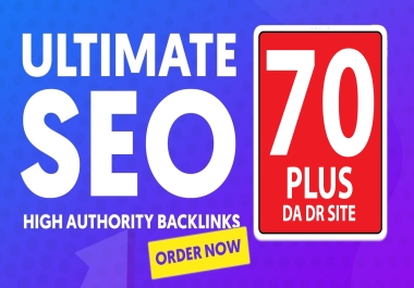 ULTIMATE 50 SEO Backlinks with High-DA70+ Web2.0 Websites