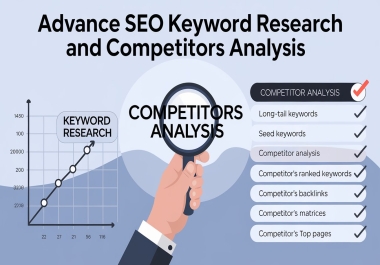 Advance SEO Keyword Research and Competitors Analysis