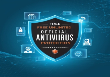Free unlimited official premium antivirus protection from top known companies