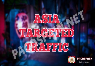 Asia Targeted Traffic To Your Website Or Blog
