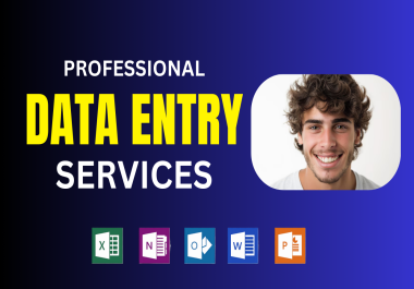 I will do excel data entry,  copy paste and website data entry tasks