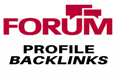 Enhance Your SEO with Forum Profiles Backlinks &ndash Boost Authority Today