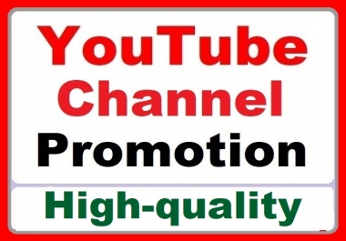 YouTube Organic Marketing and Other Services High quality