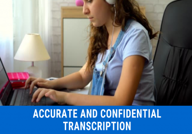 I Will Transcribe 15 Minutes of Clear English Audio or Video Files