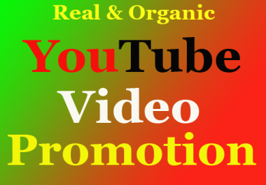 Boost YouTube Video Via High Retention Organic Audience