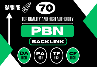 Build 10 PBN high DR 80 up to Homepage permanent do follow backlinks