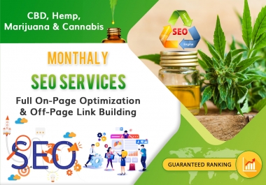 I Will Do White Hat SEO For CBD Hemps Marijuana And Cannabis Site