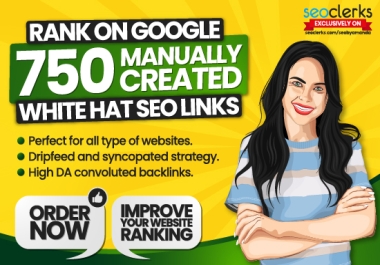 100 Permanent White Hat SEO Backlinks on DA50+ Sites