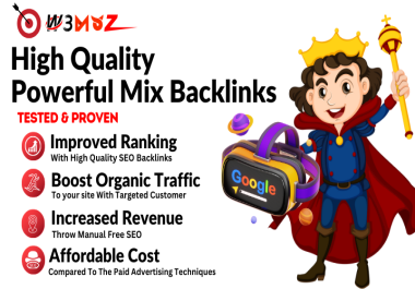 Unlock Google top spot with our powerful luck changer High Quality All in one SEO Backlinks