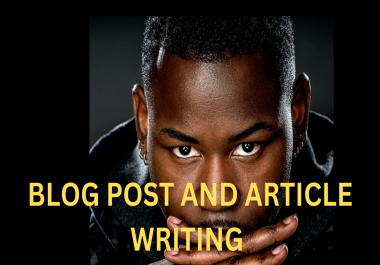 i will write SEO friendly blog post and article to your website as your choice