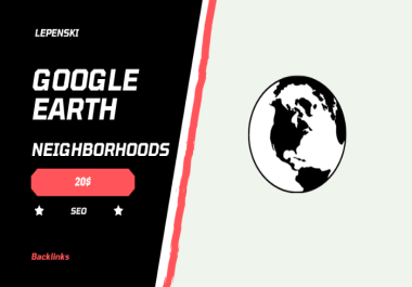 Google Earth Neighborhoods Backlinks