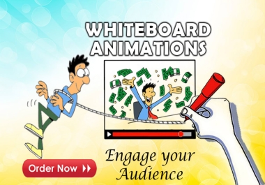 I will create whiteboard animation or explainer video
