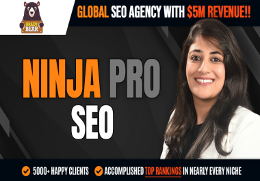 Rank your website on 1st page on goolge with Ninjapro Google Smasher SEO Service