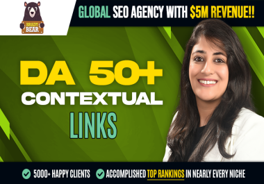 20 Premium Dofollow Contextual SEO Backlinks to get 1 Google Ranking