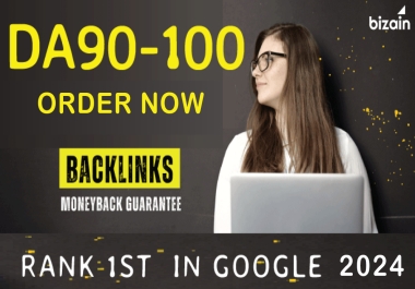 TOP OFFER - I Will Create High Da 90 Backlinks To Renk 1st In Google