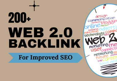 Super Powerful 200+ WEB 2.0 Backlinks