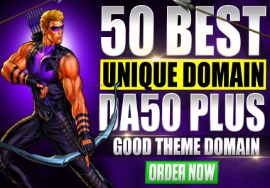 I Will Provide High DA or PA Backlinks from 50 Unique Domains for SEO Boost