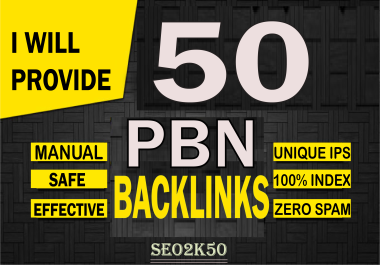 BUILD 50 PBN DR 40 to 50 + with extremely high TF CF DA PA Permanent Do Follow Homepage backlinks