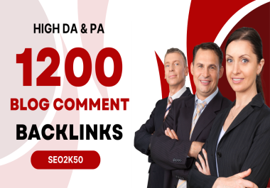 Build 1200 High Pa Da Manually Blog Comments Backlinks To Boost Website