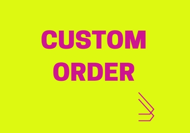 Custom order high qulity sites for special clients