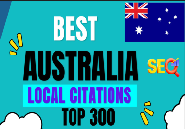 Australia 70 Local citations and directory submission for ranking on google