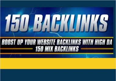 150 authority backlinks manual SEO link building service for google top ranking