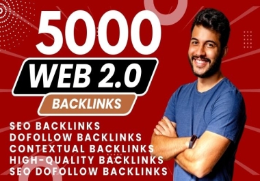 5000 High Domain Backlinks Dofollow SEO Backlinks Contextual - High DA50+