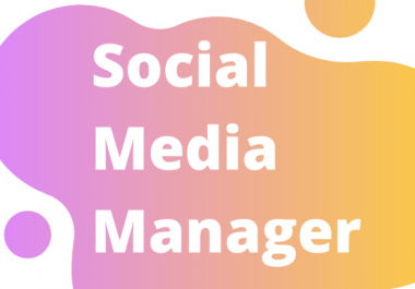 Social Media Manager and Personal Assistant for 3 Days