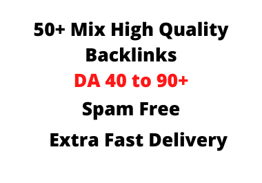 I will create Mix high Quality Profile,  Social Media,  Edu,  Image,  PDF backlinks