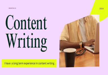 I have a long term experience in content writing. I have worked as a content writer in a website