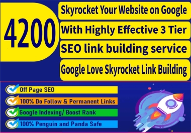 Skyrocket Your Website on Google With Highly Effective 3 Tier SEO link building service