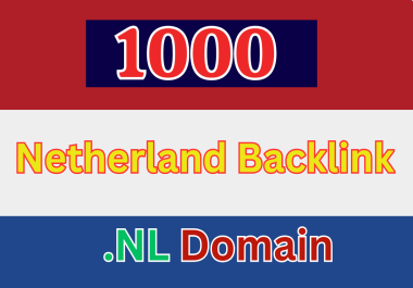 1000 Netherlands based domains NL backlinks