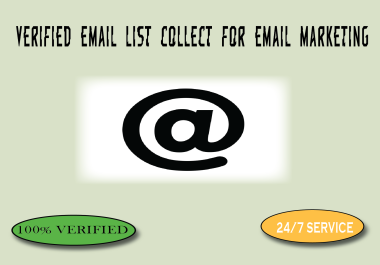 I Will Provide 1,000 Proven Active Email Lists for Your Marketing Needs