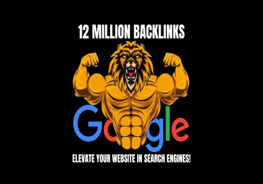 12 Million Backlinks and Pings for SEO and Search Engine Rankings