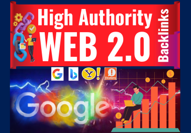 I will create Web 2.0 Backlinks with High Authority Manually 15