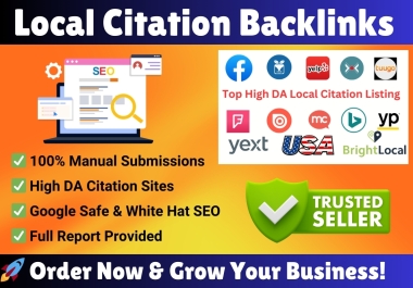 I Will Do Local Citation Backlinks Boost Your Business Visibility & SEO