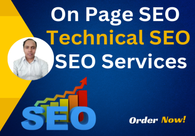 I will provide on-page & technical SEO services for WordPress,  Shopify,  Wix,  Squarespace