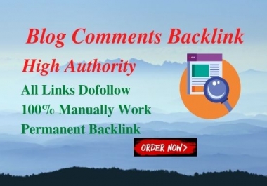 80 High Authority Blog Comments Back Links On High DA-PA