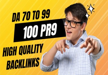 100 HQ Profile Backlinks from DA70+ High Authority Websites