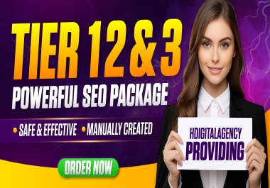 Powerful Ultra 3 TIER Links Ranking Master SEO Package For Google Top Ranking